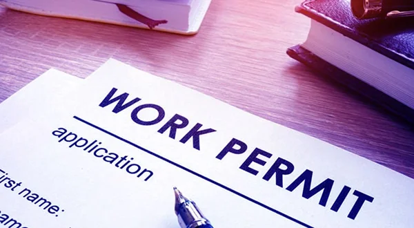 Collection of Work Permits directly from the Ministry of Labour